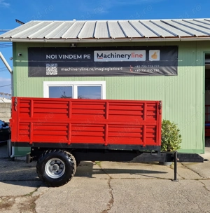 remorca monoax basculabila agricola - imagine 2