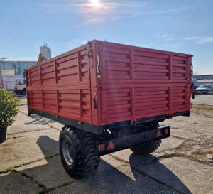 remorca monoax basculabila agricola - imagine 3