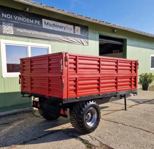 remorca monoax basculabila agricola - imagine 4