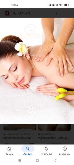 Masaj de relaxare pentru doamne și domnișoare 