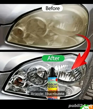 restaurare faruri si plastic/cauciuc - imagine 2