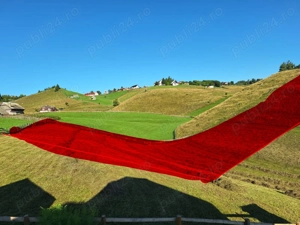 Teren de 4124 m2 intravilan, centrul comunei Fundata cu panorama spre Muntii Bucegi - imagine 4