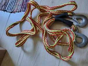 Sfoara remorcare Tow Rope w/Hooks 14 ft. 4.2 Metri - imagine 5