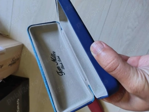 Toc Ochelari Tom Miller Black Label Eyeglass Case, Navy Blue, Hard Spring Hinge 