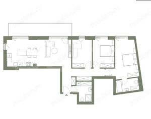 Comision zero! ERA by Hexagon apartament 4 camere 2 bai 100 mp - imagine 2