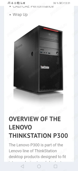 Calculator Pc Lenovo ThinkStation performant la pret bun! - imagine 2