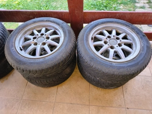 Roti cu jante din aliaj si cauciucuri de vara(aproape noi), 205/60 R15