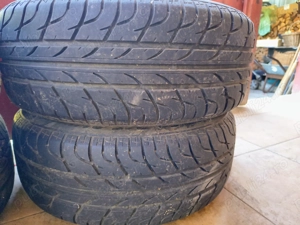 Roti cu jante din aliaj si cauciucuri de vara(aproape noi), 205/60 R15 - imagine 5