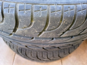 Roti cu jante din aliaj si cauciucuri de vara(aproape noi), 205/60 R15 - imagine 4