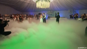 Fum greu dans miri si gheata carbonica la sampanie - imagine 3