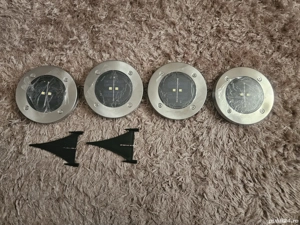 Lămpi solare de grădină, cu LED-uri 