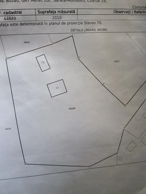 Vând teren Stațiunea Sărată Monteoru