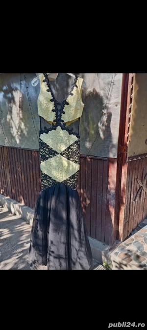 rochie lungă chanttal mărimea m model sirenă - imagine 2