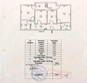 3 camere decomandat - Metrou Dimitrie Leonida - imagine 7