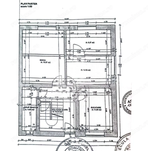 Casa cu 5 camere, 2 bai, pretabila pentru birouri. Girocului - imagine 15