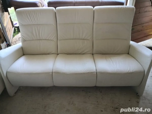 Canapele piele naturala 