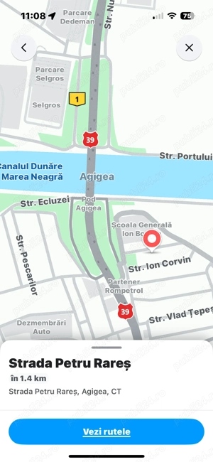 Vând teren intravilan în Agigea 