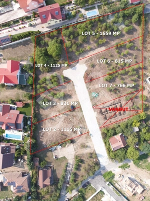 Teren intravilan de vanzare pe strada Soarelui, Oradea - imagine 2