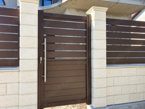 Producem garduri, porti, balustrade si copertine din aluminiu - imagine 2