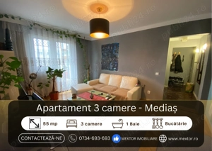Apartament 3 camere, Medias