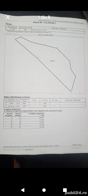 Teren intravilan de vânzare