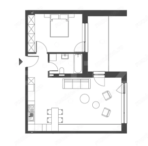 Comision 0 ! Somesului 15 |  2 Camere Finisat | Semicentral | 63 mp - imagine 4