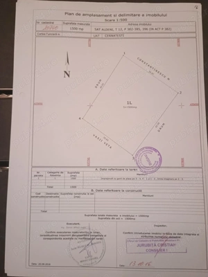 Vând teren intravilan in Cernatesti, sat Aldeni.
