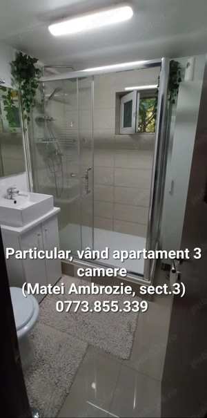 Particular,vând ap.3 camere cu centrală proprie, zona Matei Ambrozie-Titan, sector 3 - imagine 6