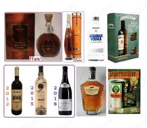 Coniac | Vin | JAMeSON whisky  | ABSOLUT vodka | JAGGeRMEISTER lichior