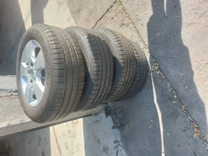 Vind set cauciucuri+jenți aluminiu  - imagine 2