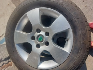 Vind set cauciucuri+jenți aluminiu  - imagine 3