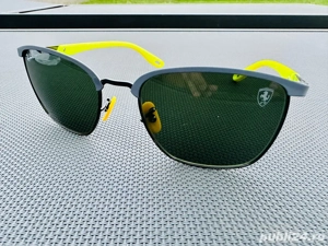 Ochelari originali Ray-Ban RB3673M Gunmetal Matte Yelow  Scuderia Ferrari