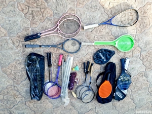 Rachete, palete badminton si de tenis camp, fileu tenis camp, fileu bdminton, fileu si palete tenis 