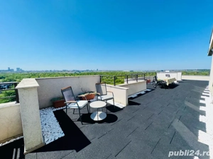 Aleea Privighetorilor- Penthouse 833 mp utili mobilat complet 3600 Euro + TVA - imagine 6