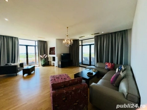 Aleea Privighetorilor- Penthouse 833 mp utili mobilat complet 3600 Euro + TVA - imagine 12
