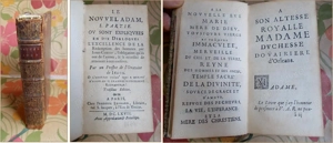 Le Nouvel Adam (1667) - carte rara, de colectie