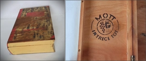  Mott - elixirul vieții , cutie de șampanie, înc. sec. XX, piesă extrem de rară - imagine 2