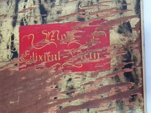  Mott - elixirul vieții , cutie de șampanie, înc. sec. XX, piesă extrem de rară - imagine 4