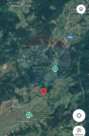 Teren constructii si faneata/livada 3082 mp Damis Bratca drum DJ 764D - imagine 15