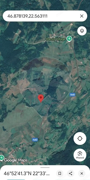 Teren constructii si faneata/livada 3082 mp Damis Bratca drum DJ 764D - imagine 20