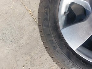 Vind set complect cauciucuri Fulda și jenți aluminiu în perfectă stare ,pentruSKODA 205/60/15 - imagine 2