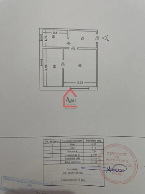 Apartament o camera Lunca Cetatuii, strada Editurii - imagine 5