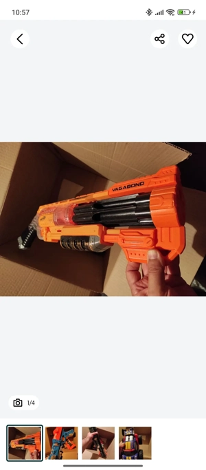 vand pusca nerf vagabond 