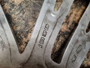 Set jante originale aliaj aluminiu argintiu Audi 20" A7 S7 4K C8 S-Line  8,5 x ET30 - imagine 6