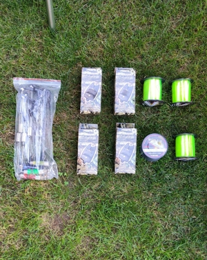 Set Pescuit,4 Lansete 3,90m,4 Mulinete 8000 cu Baitrunner,Rod Pod - imagine 6