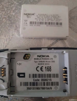 Nokia 3330 Clasic Original made by Nokia, cu încărcător Nokia original, aspect ireproșabil 250 lei - imagine 5