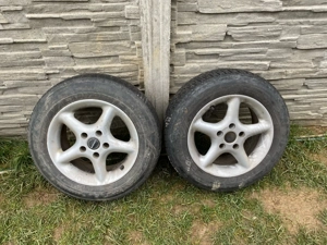 Jante (VW Passat b5) 195/65/r15 cu cauciuc de iarna x 2