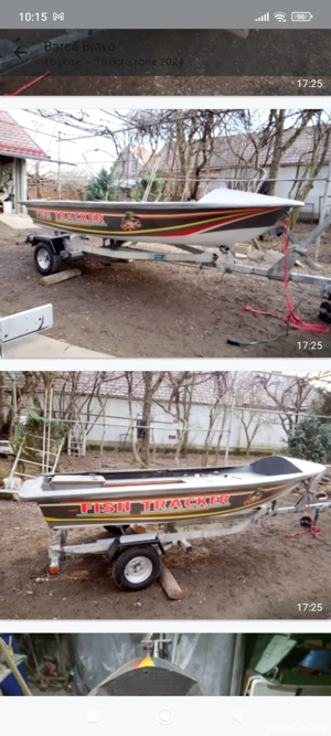 vind sau schimb barcă cu motor și peridoc  - imagine 3