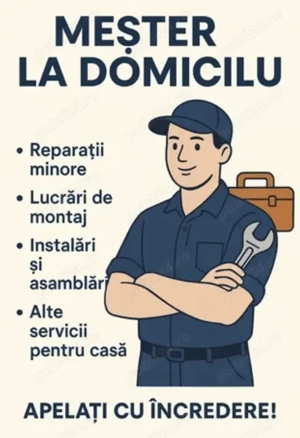 Mester pentru mici lucrari : montajeTV - mobila, plita, hota & cuptor