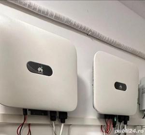 Vând 2 invertoare Huawei 6kw hibrid trifazic, smart meter inclus